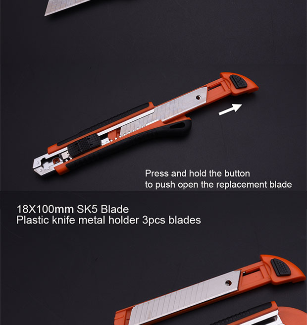 Buy Professional 25mm Heavy Duty Safety Metal Pocket Knife Utility Carpet  Knife Cutter from Shanghai Harden Tools Co., Ltd., China