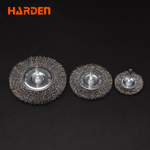 50-100mm Circular Grinding Wire Brush With Shank_Shanghai Harden Tools Co.,  Ltd.