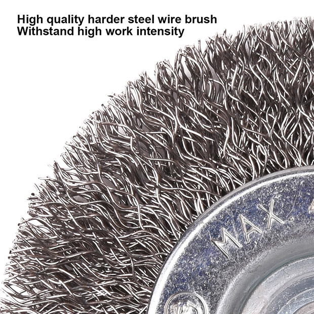 50-100mm Circular Grinding Wire Brush With Shank_Shanghai Harden Tools Co.,  Ltd.